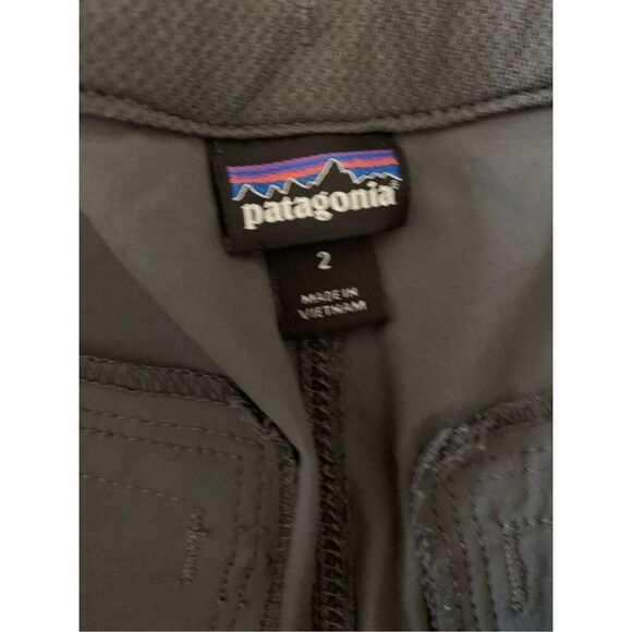 Patagonia Quandry outdoor hiking gray pants women's size 2 55416 - Picture 3 of 6
